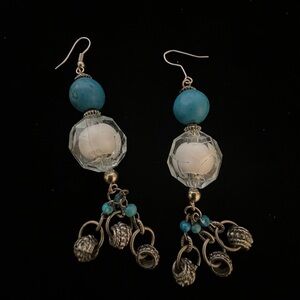 Turquoise and Crystal Combo